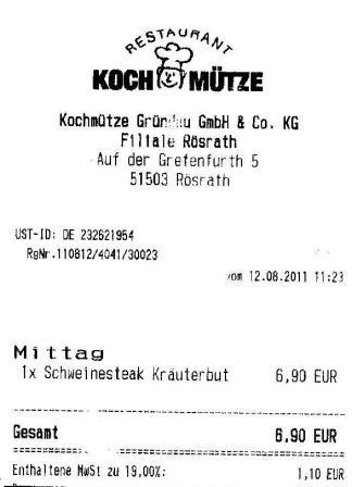 mbic Hffner Kochmtze Restaurant